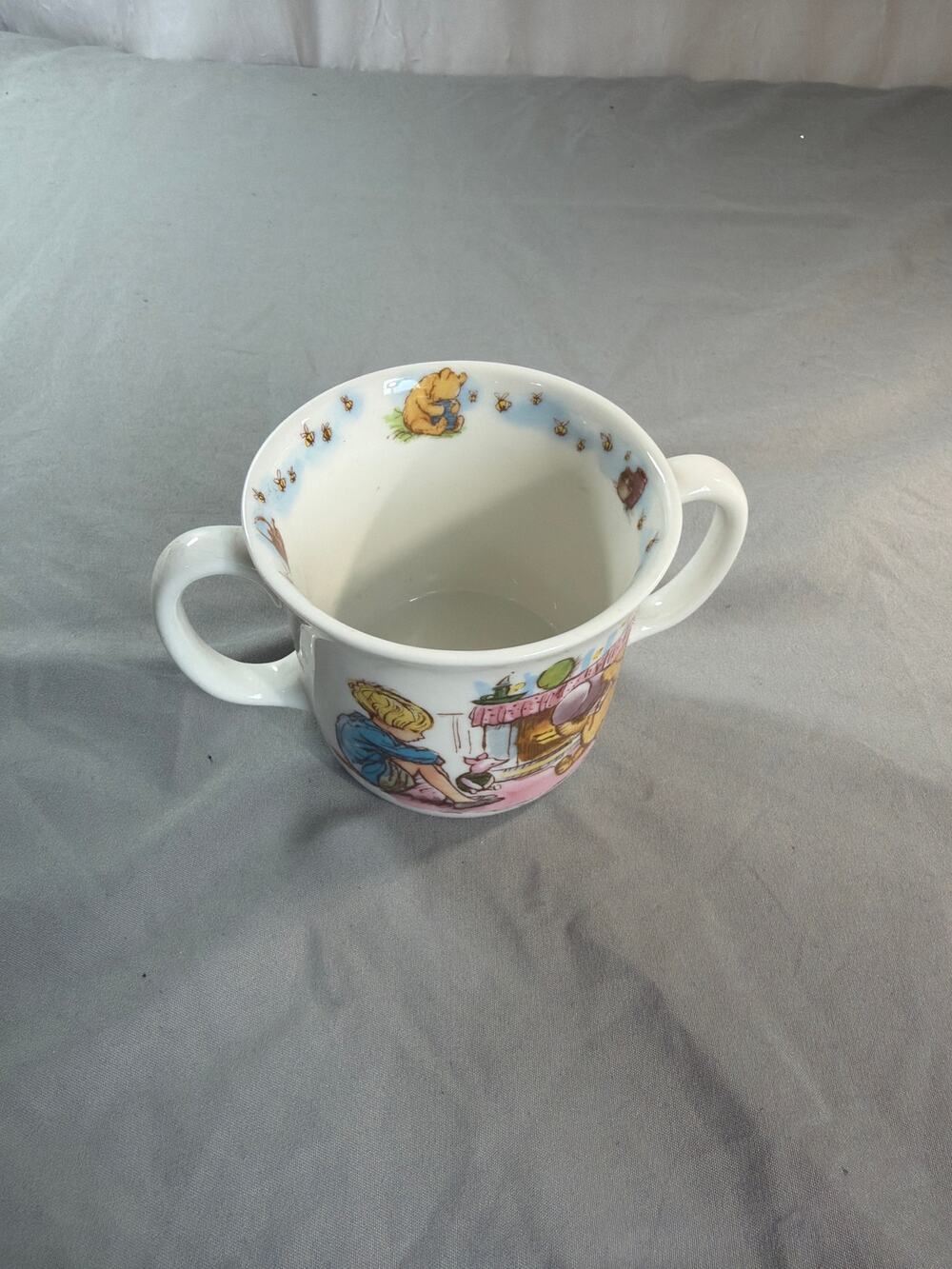 Royal Doulton Winnie the Pooh double handled toddler cup